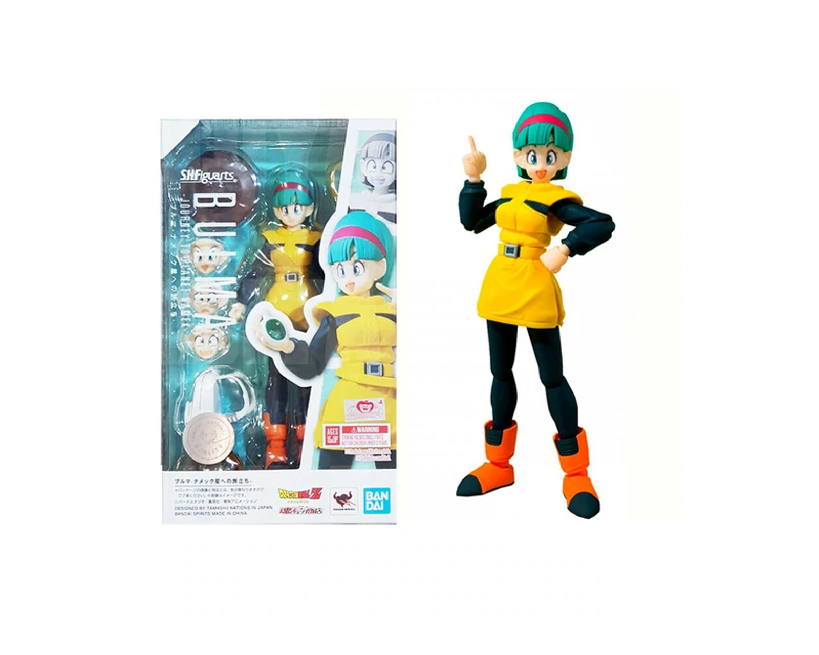 Foto 3 pulgar | Figura Bandai de Bulma Viaje Al Planeta Namek Sh Figuarts