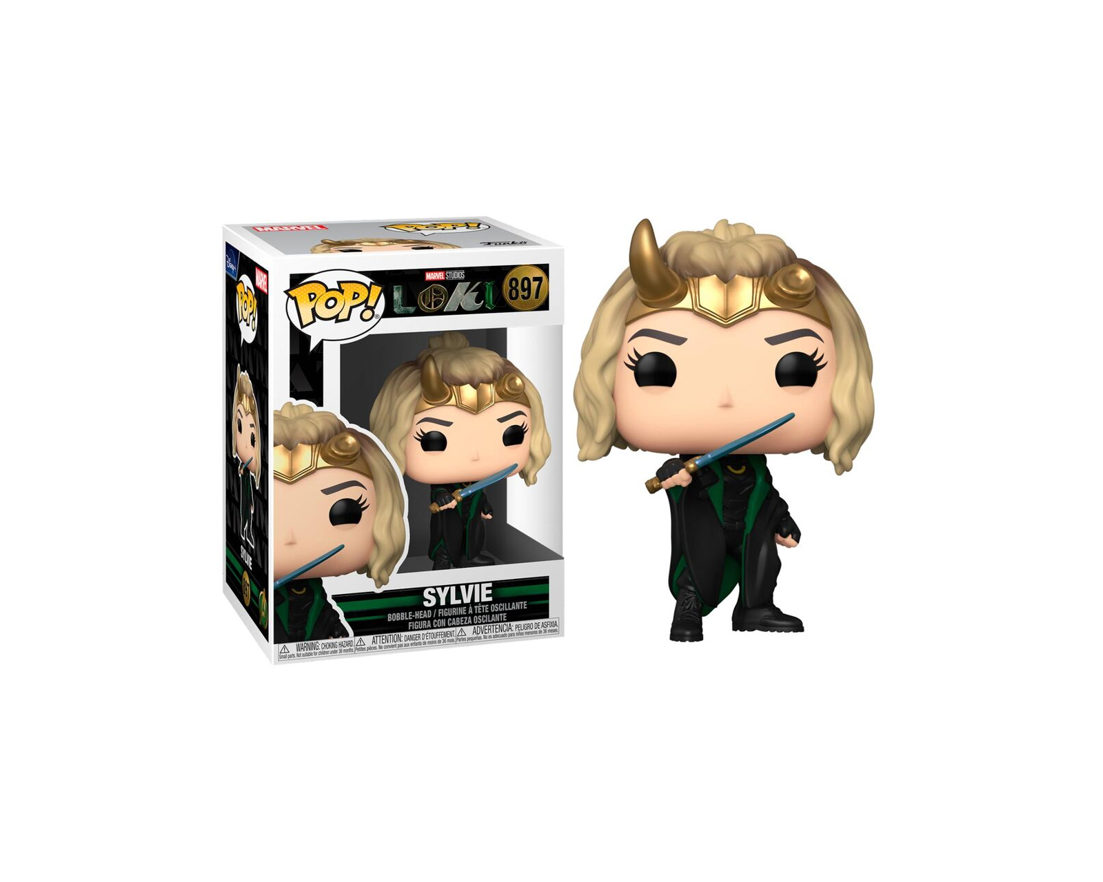 Foto 2 pulgar | Figura de Funko Pop Marvel Loki Sylvie 897 Colección