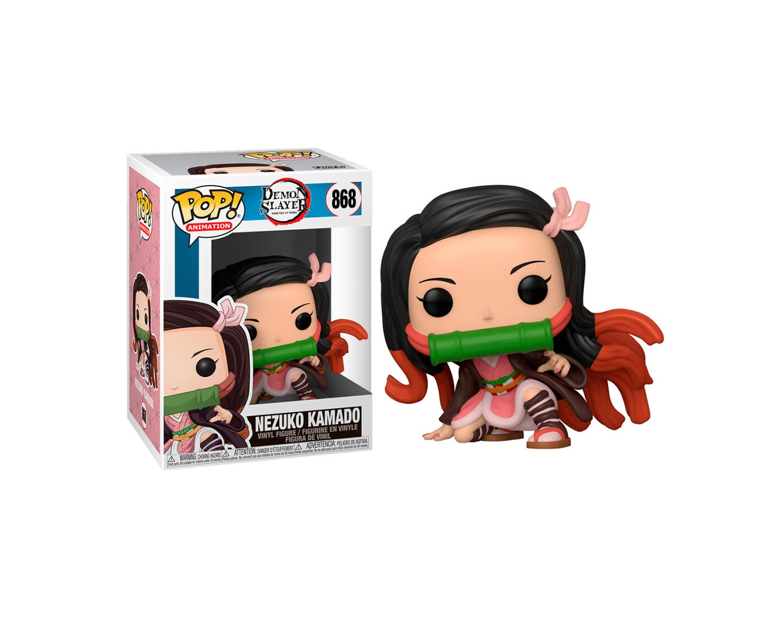 Foto 2 pulgar | Figura de Nezuko Kamado 868 Demon Slayer Funko Pop Anime