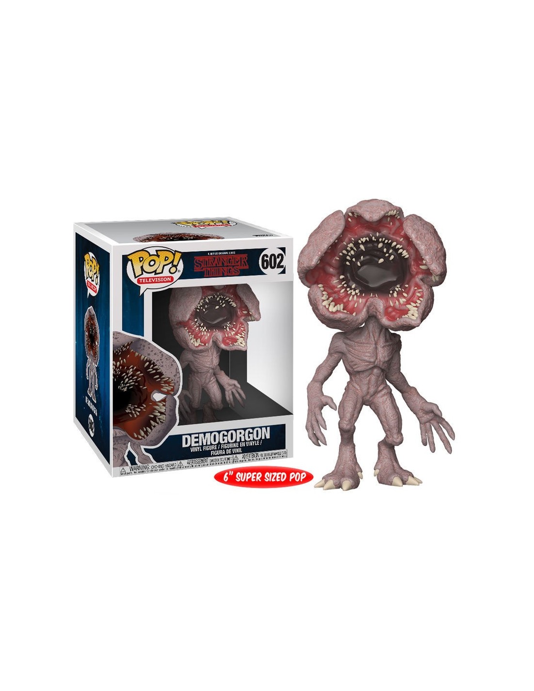 Foto 3 pulgar | Figura Funko Pop Stranger Things - Big Demogorgon 6''