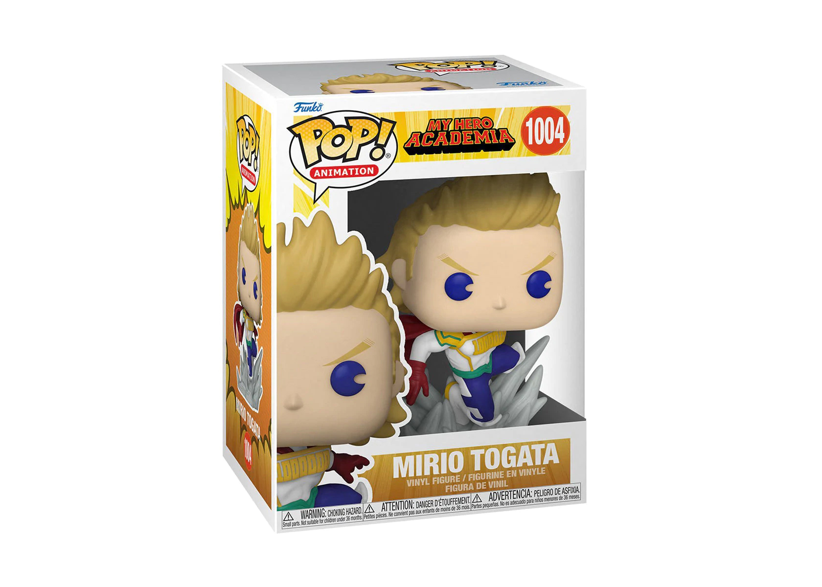 Foto 3 pulgar | Figura  Funko Pop Mirio Togata 1004 My Hero Academia