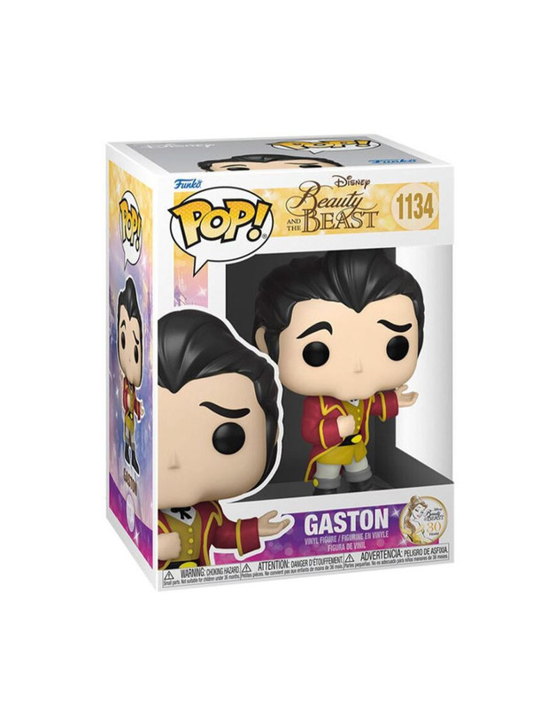 Foto 3 pulgar | Figura Funko Pop Gaston 1134 La Bella y La Bestia