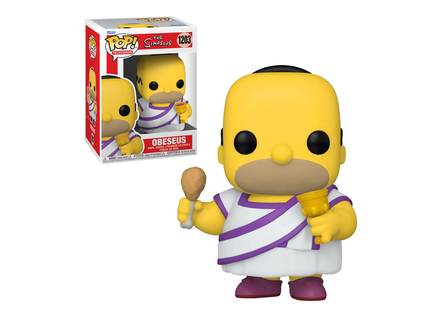 Figura de Funko Pop Homero Obeso 1203 The Simpsons