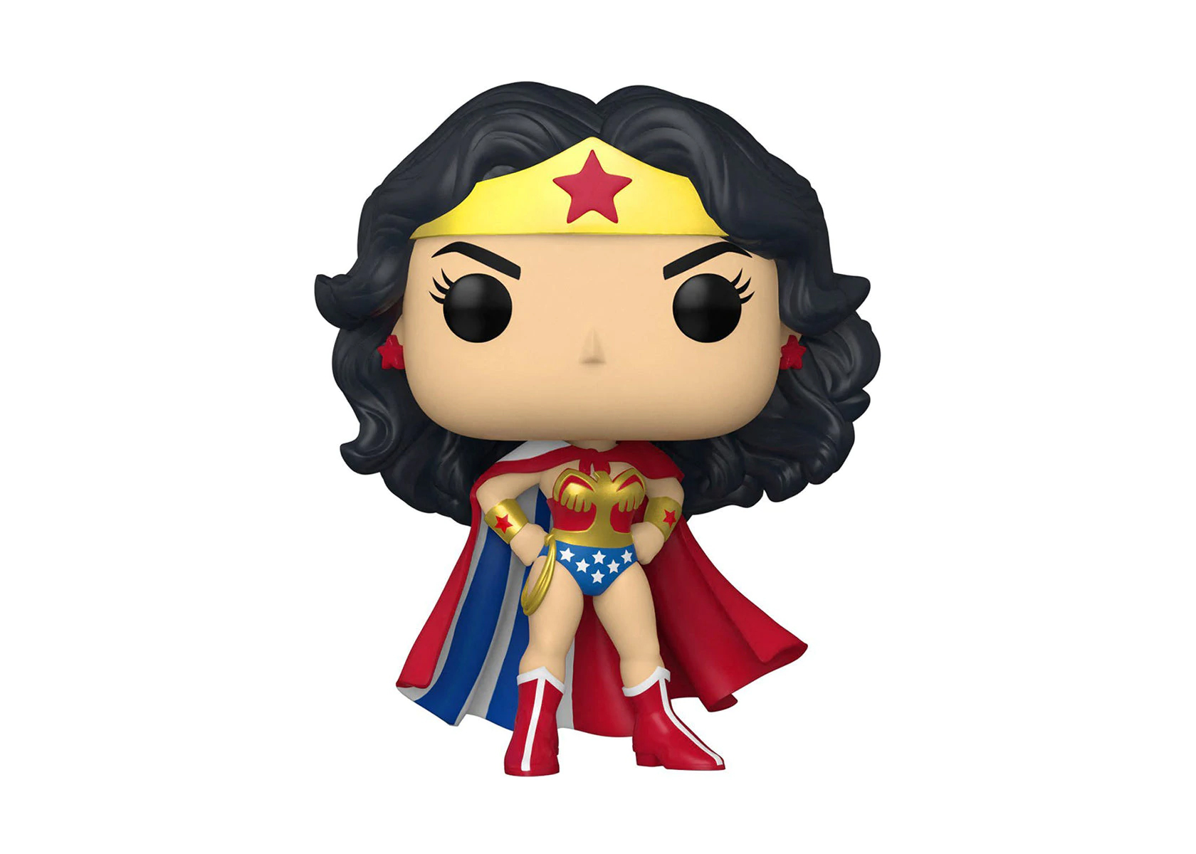 Foto 2 pulgar | Figura Funko Pop Mujer Maravilla Clásica con Capa 433 Dc