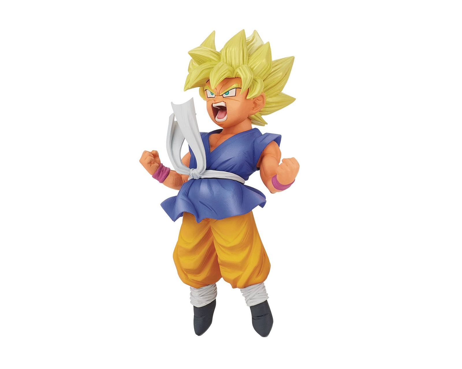 Foto 2 pulgar | Figura Super Saiyan Goku Fes Dragon Ball Super Banpresto