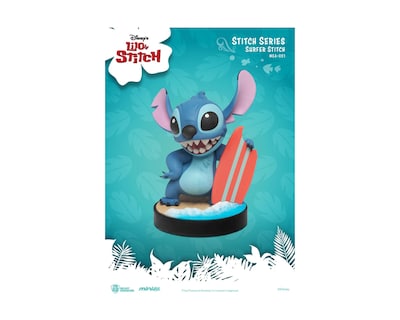 Foto 2 | Figura Surfer Stitch Mini Egg Attack Beast Kingdom Disney