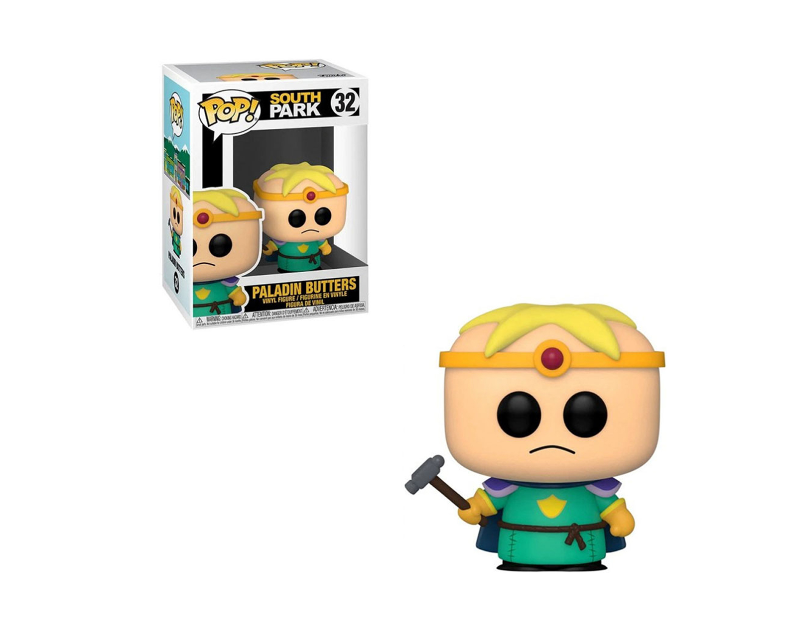 Foto 2 pulgar | Figura Funko Pop Paladín Butters 32 de South Park