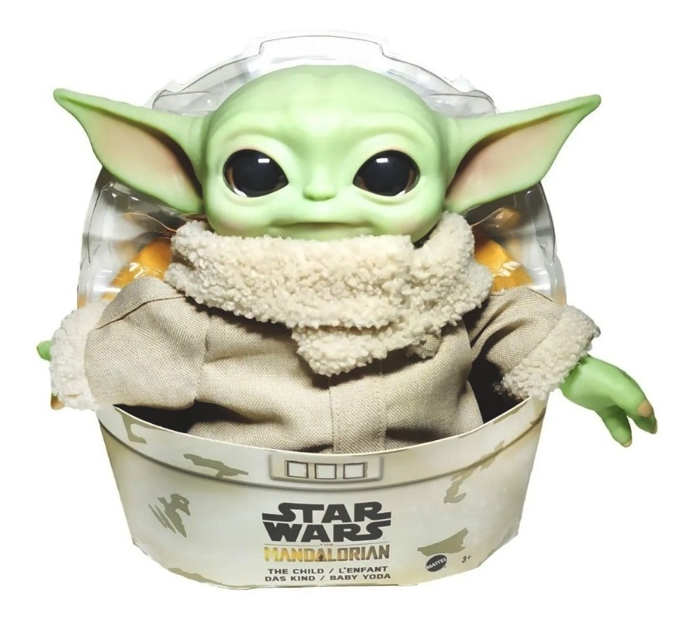 Foto 2 pulgar | Muñeco Baby Yoda Star Wars The Mandalorian Mattel