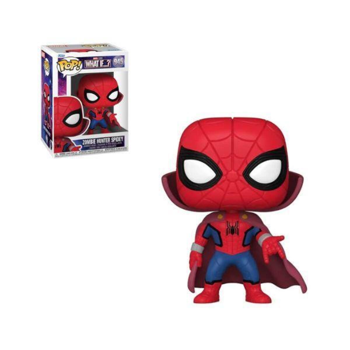 Foto 4 pulgar | Funko Pop Spider Man Cazador De Zombies 945 What If