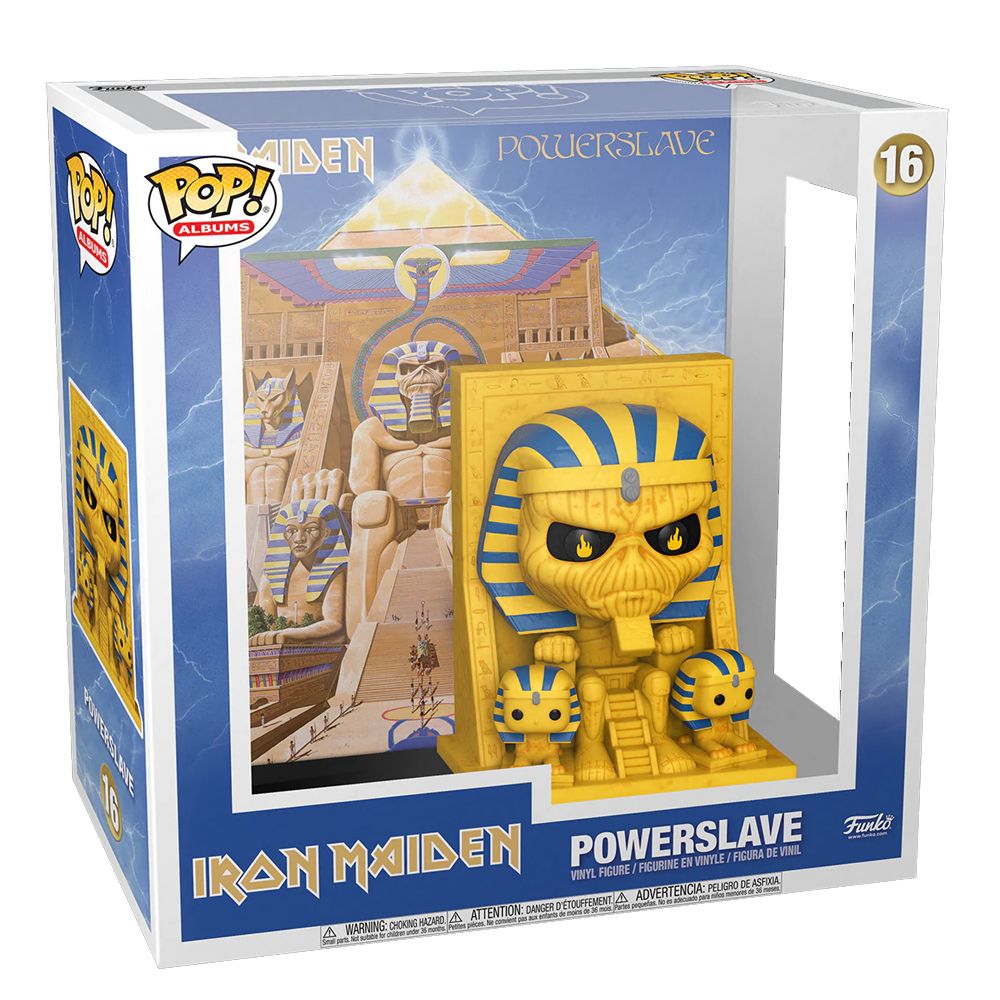 Foto 3 pulgar | Figura Funko Pop Iron Maiden - Powerslave Album Cover Po