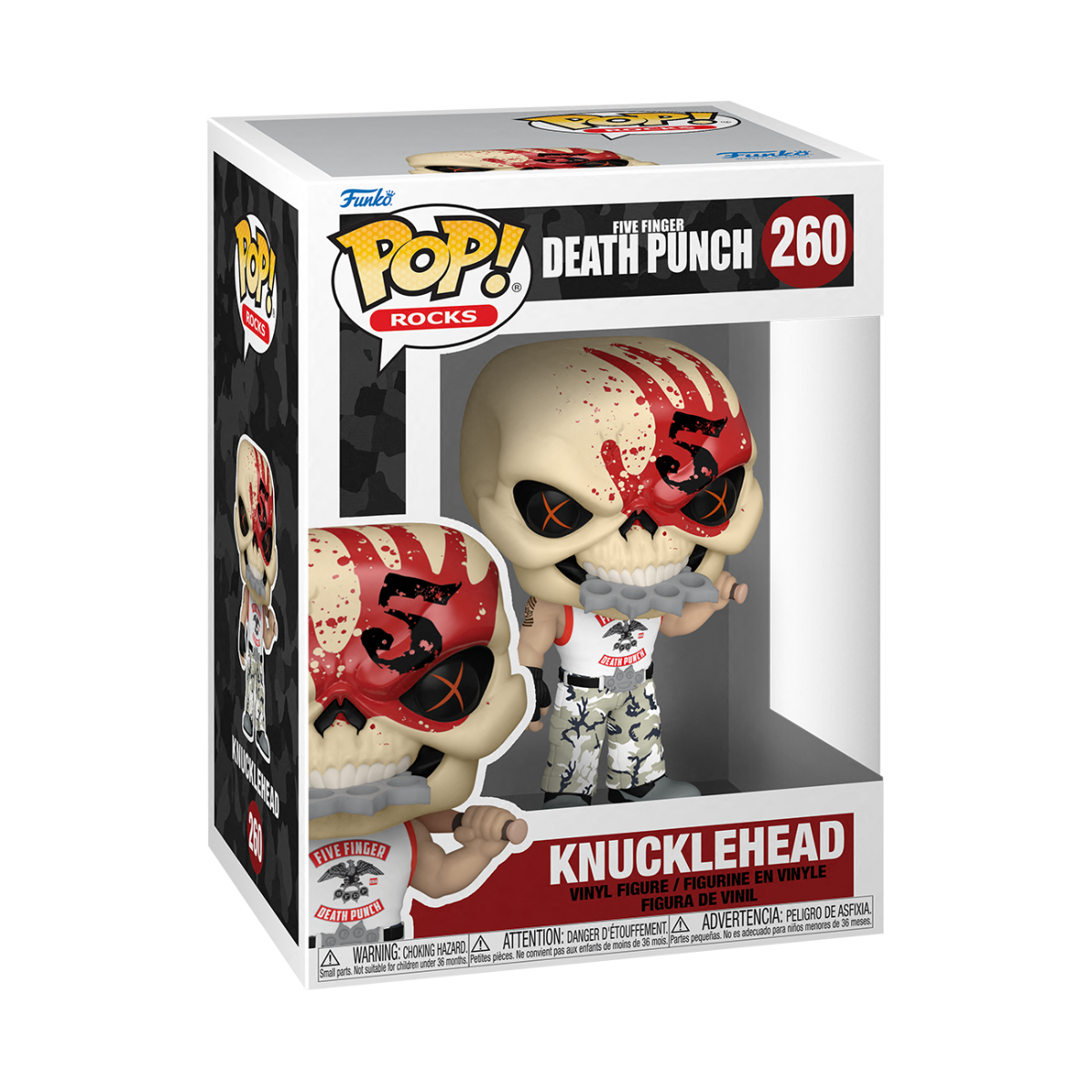 Foto 3 pulgar | Figura Funko Pop Knucklehead - Five Finger Death Punch