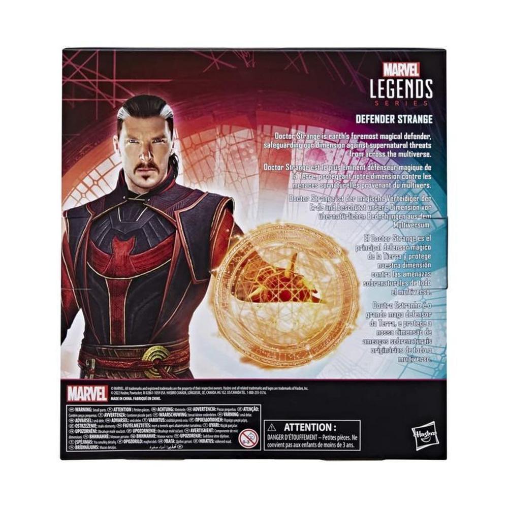 Foto 4 pulgar | Figura Marvel Legends Dr Strange Defender Multiverse Madness