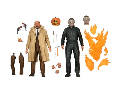 Foto 2 | Figuras Neca Halloween Ultimate Michael Myers y Dr Loomis
