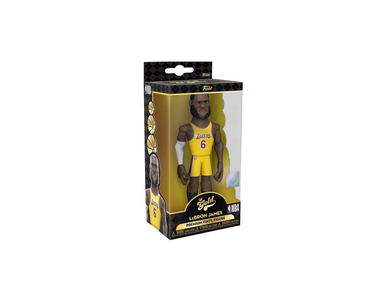 Foto 3 pulgar | Funko Vynil Gold Nba: Lakers - Lebron James 5 Pulgadas