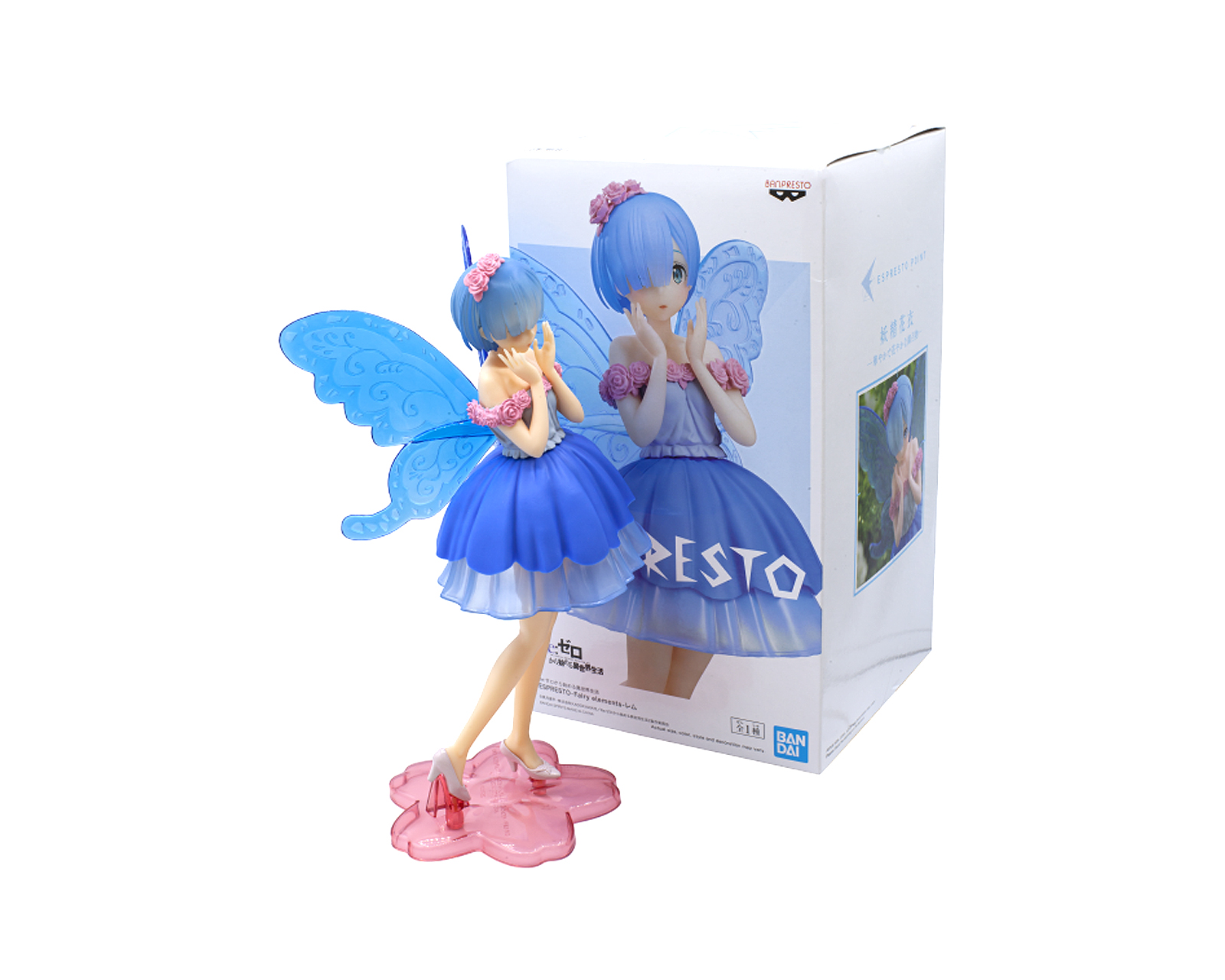 Foto 3 pulgar | Figura Rem Fairy Elements Re Zero Starting Life Another Banpresto