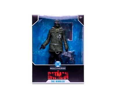 Foto 3 | The Riddler Batman Dc Multiverse Mcfarlane Acertijo 22 Cm