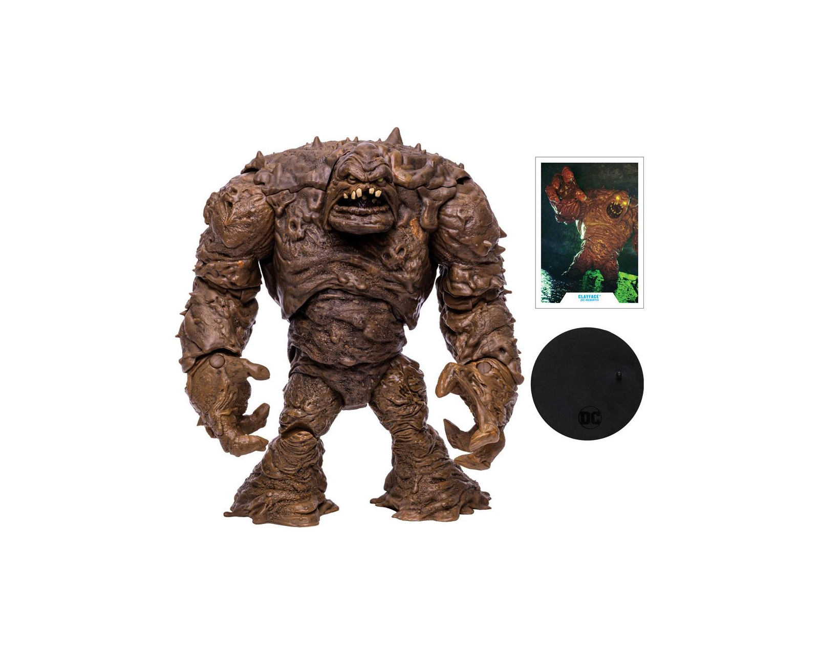 Foto 3 pulgar | Figura Clayface Dc Multiverse Mcfarlane Toys Batman 22 Cm