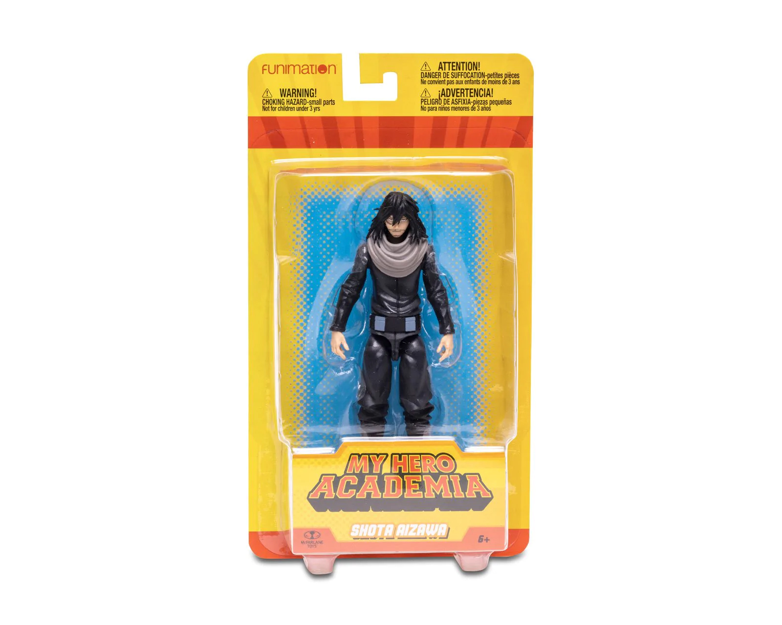 Foto 4 pulgar | Figura Shota Aizawa My Hero Academia Mcfarlane Toys