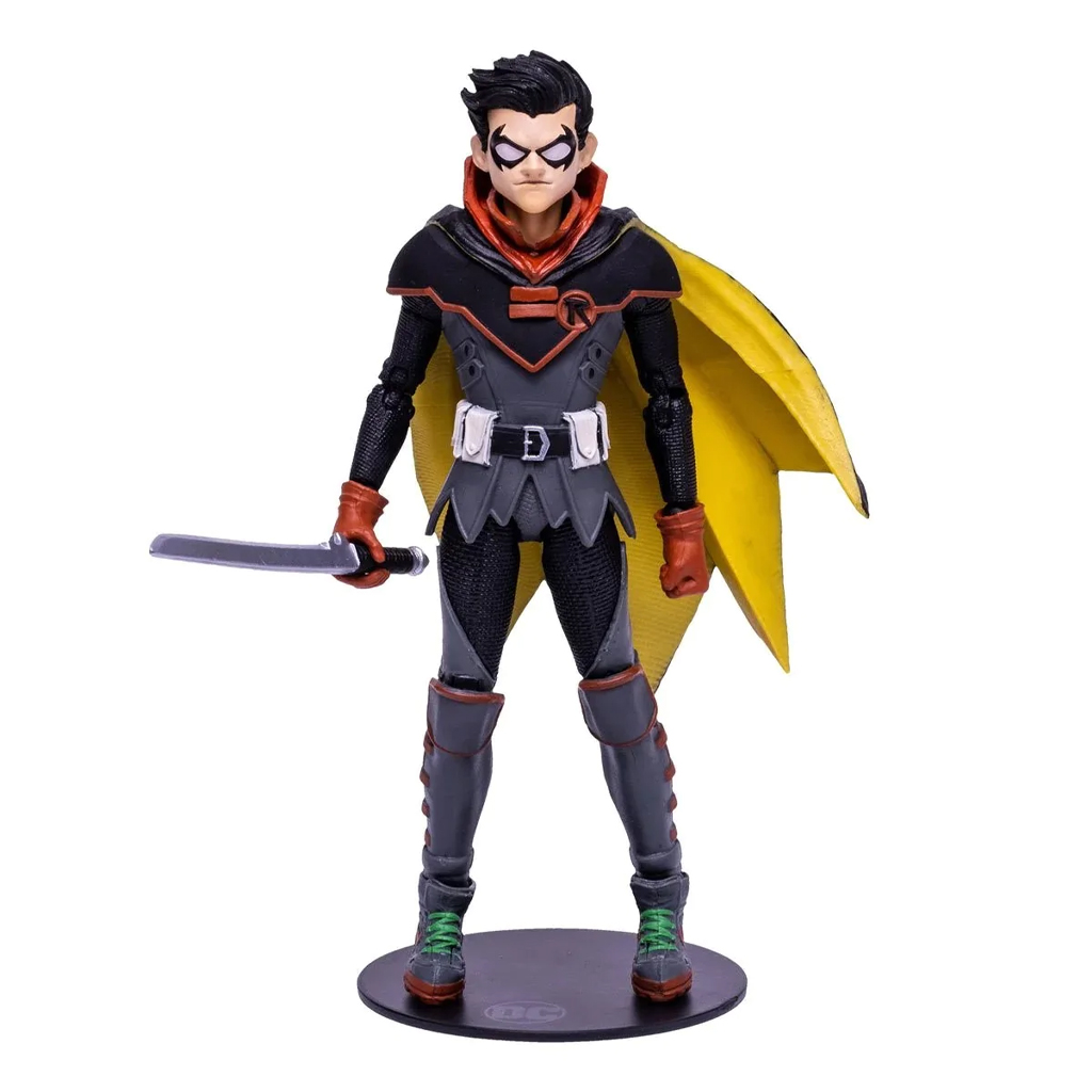 Figura Damián Wayne Dc Multiverse Mcfarlane Toys Robin