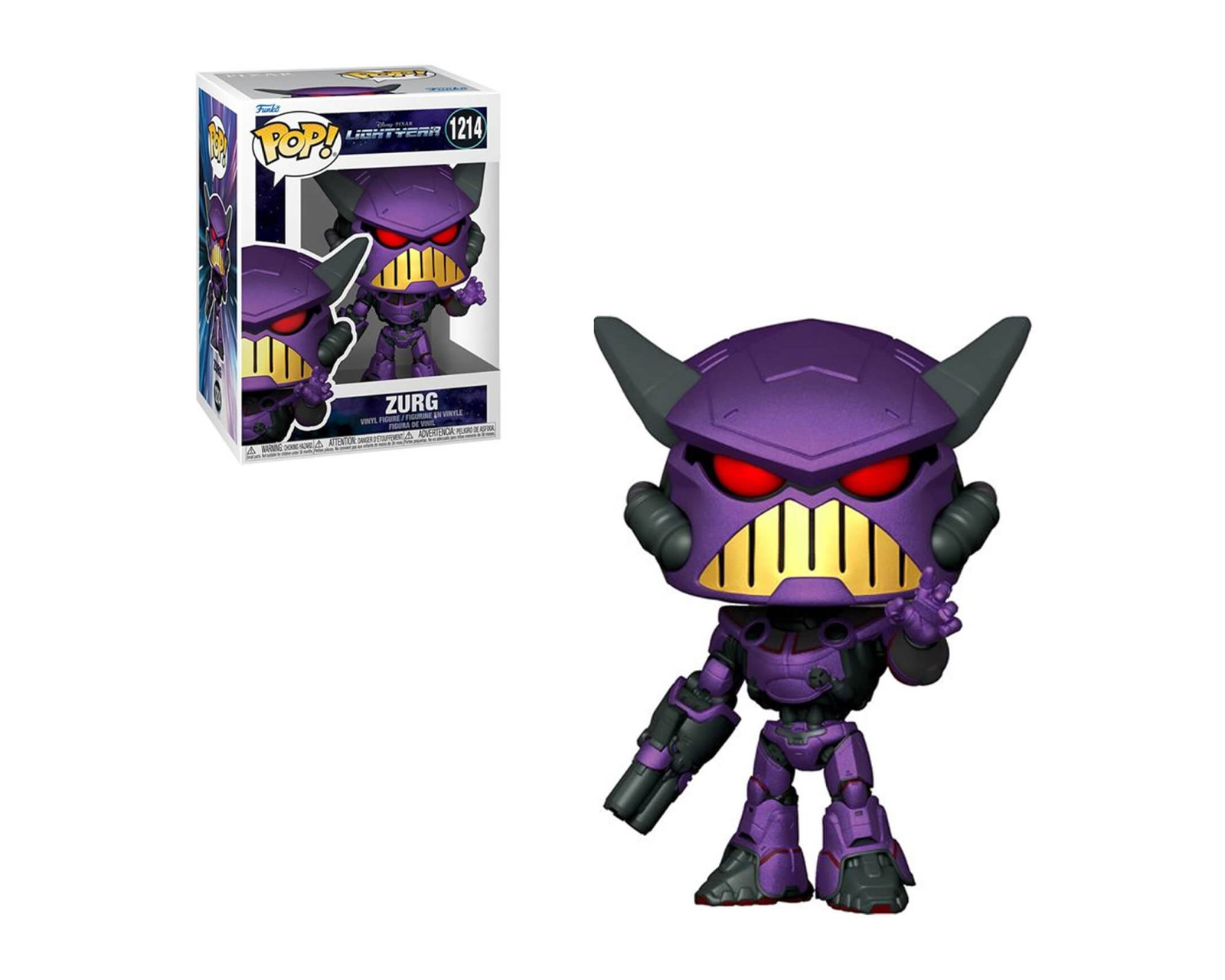 Figura Funko Pop Zurg 1214 Lightyear Pixar