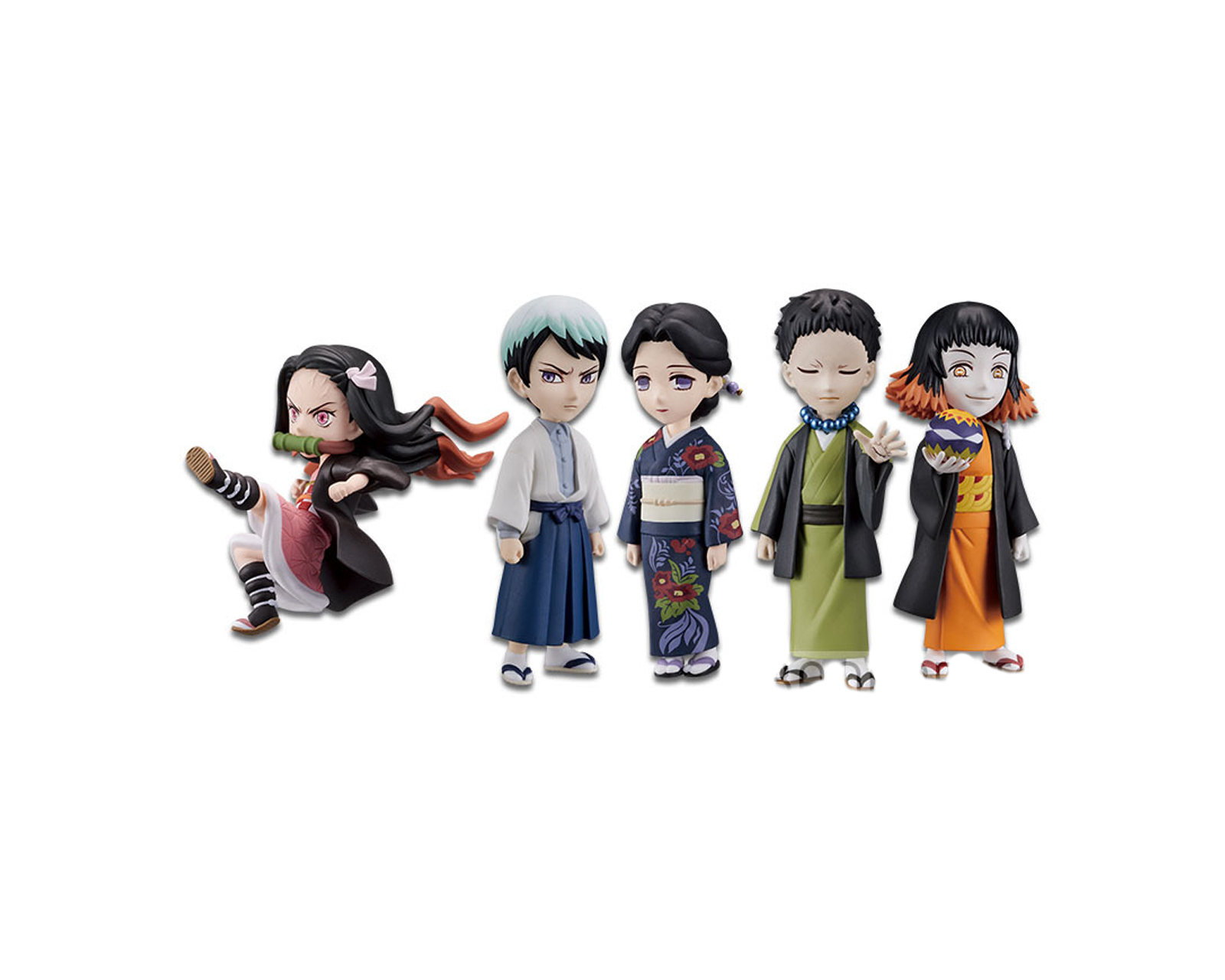 Mini Figuras Sorpresa De Demon Slayer Banpresto Wcf