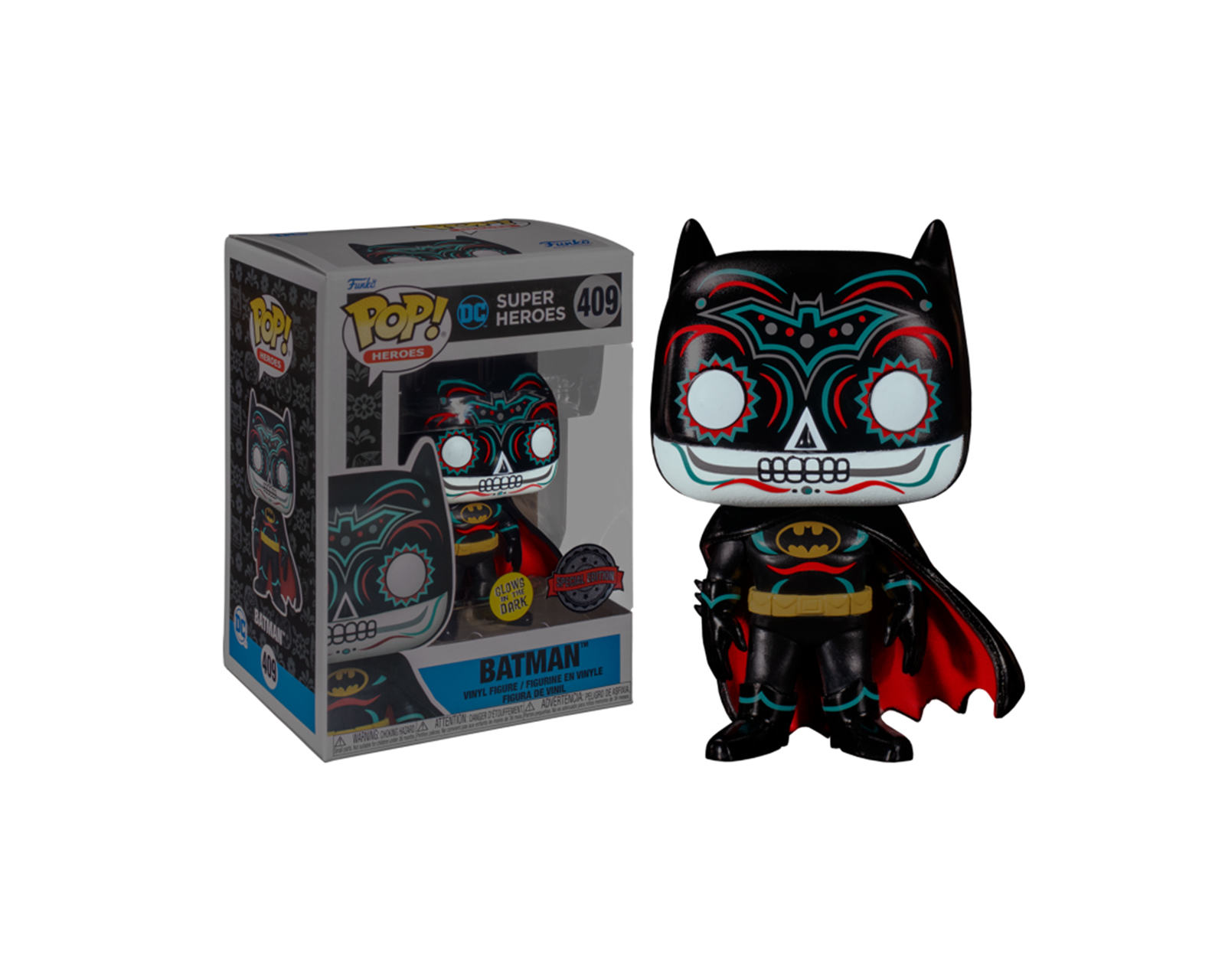 Foto 2 pulgar | Figura  Funko Pop Batman 409 Dc Super Heroes Glow In The Dark