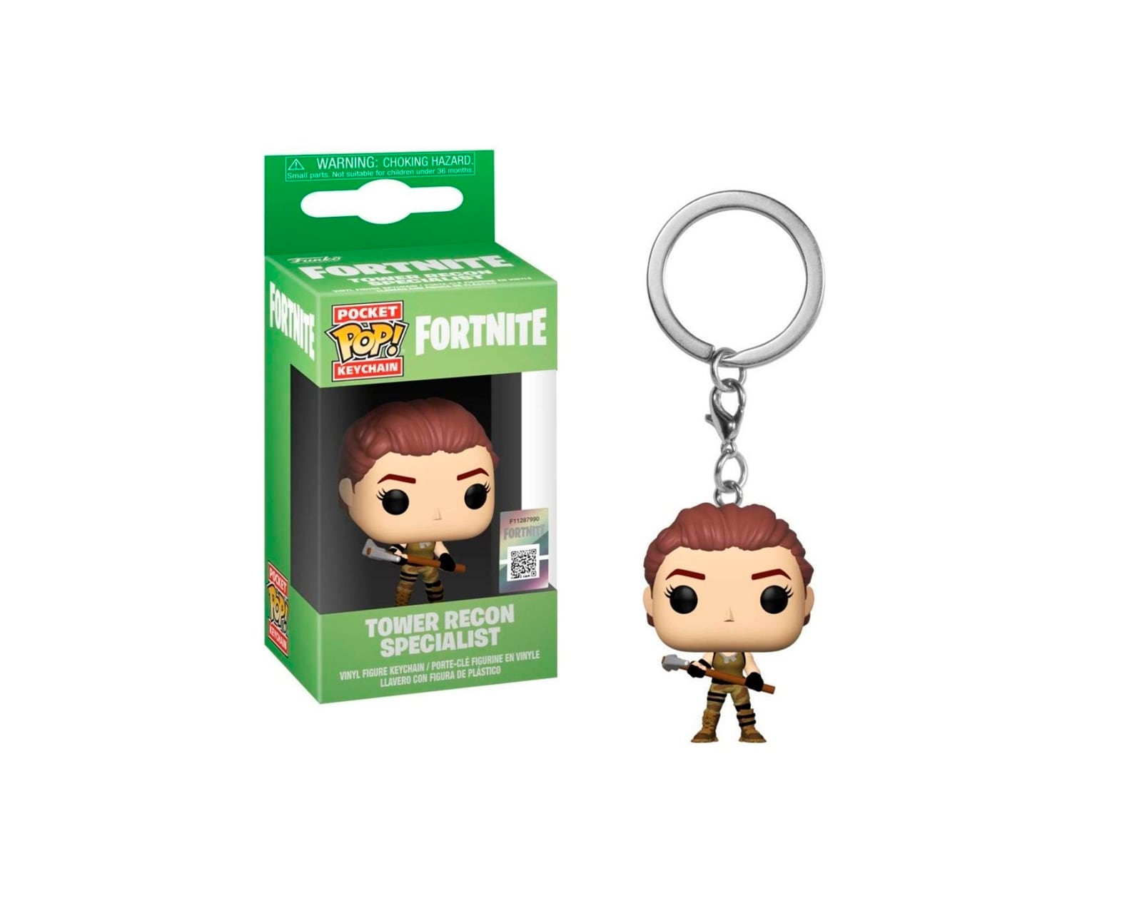 Llavero Funko Tower Recon Specialist Fortnite Pocket Pop! Keychain $380