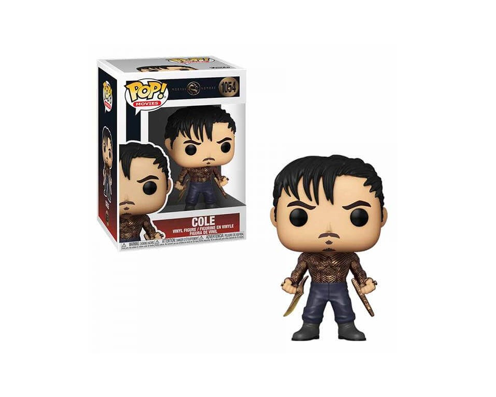 Foto 2 pulgar | Figura Funko Pop Games Cole 1054 Mortal Kombat