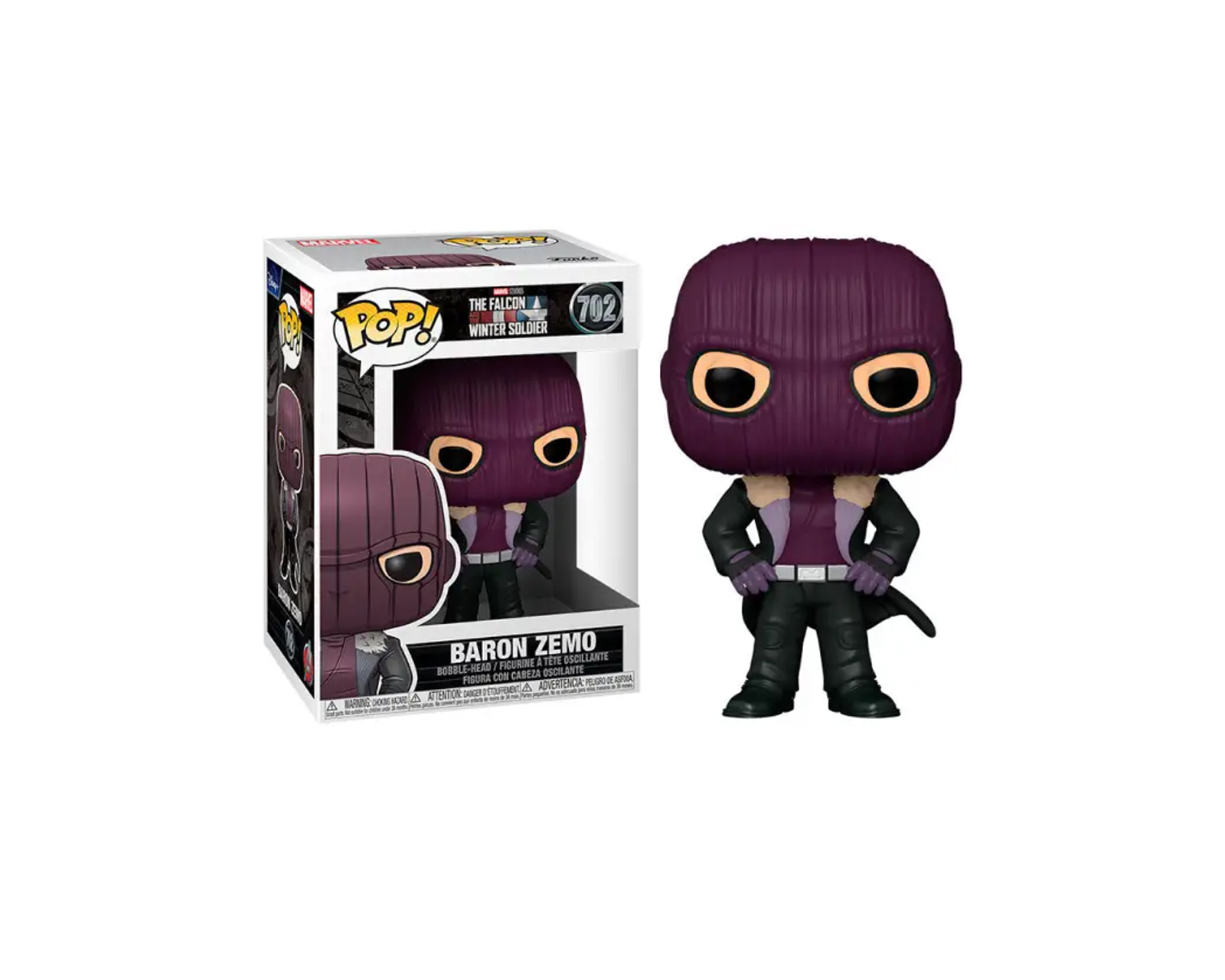 Funko Pop Baron Zemo 702 Falcon y El Soldado del Invierno