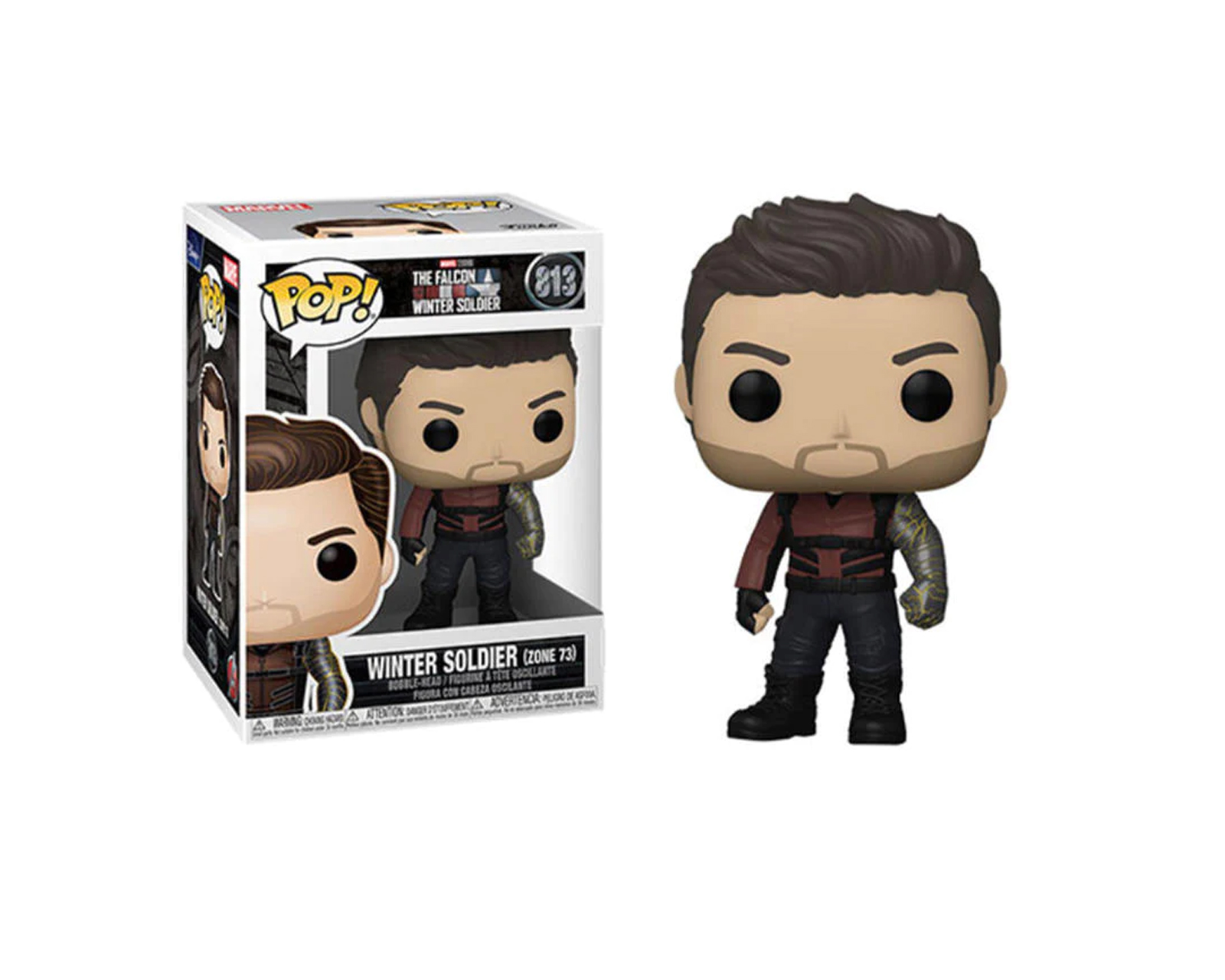 Figura Funko Winter Soldier (Zone 73) 813 Falcon y Soldado Invierno