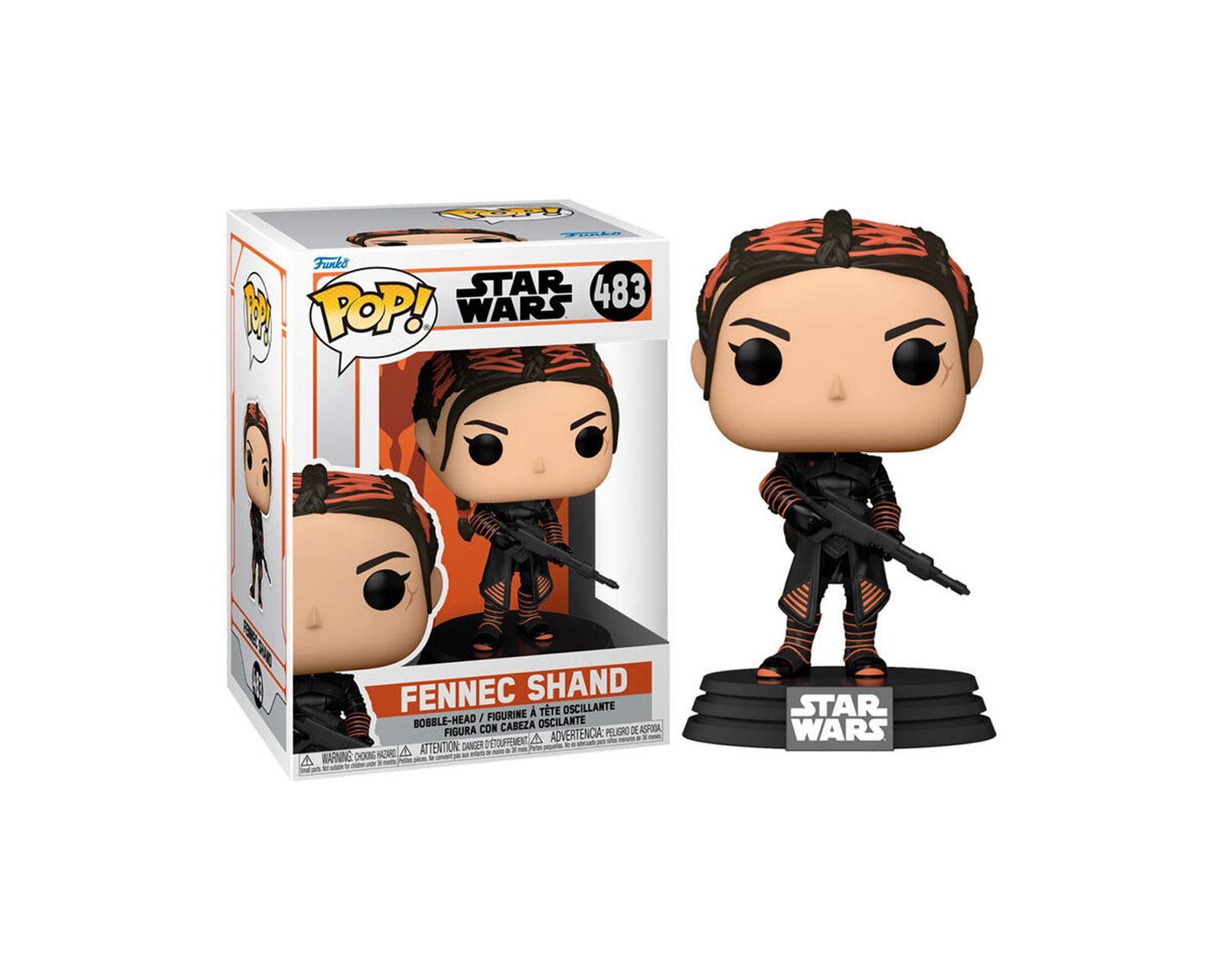 Foto 2 pulgar | Funko Pop Figura Fennec Shand 483 Star Wars