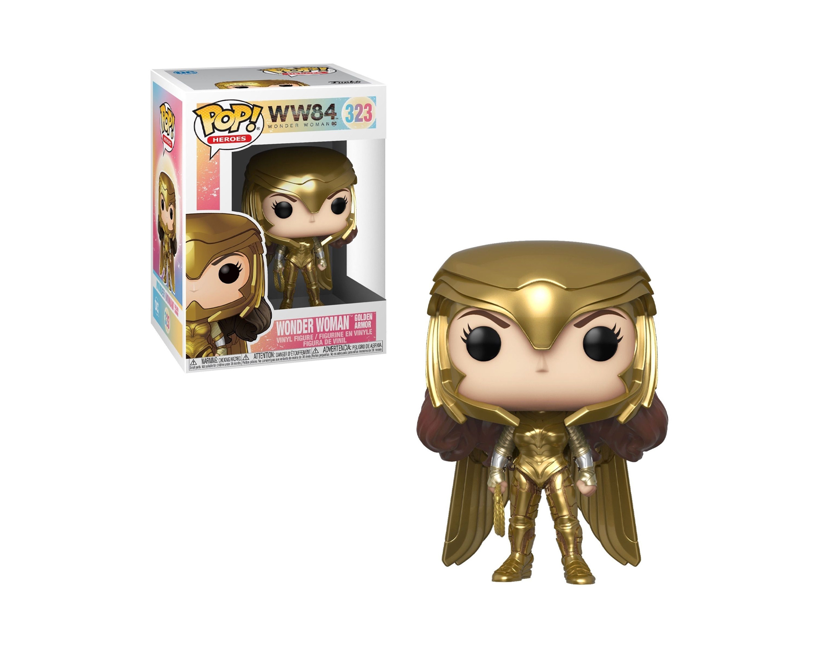 Foto 2 pulgar | Funko Pop Figura Wonder Woman Golden Armor 323 Ww84