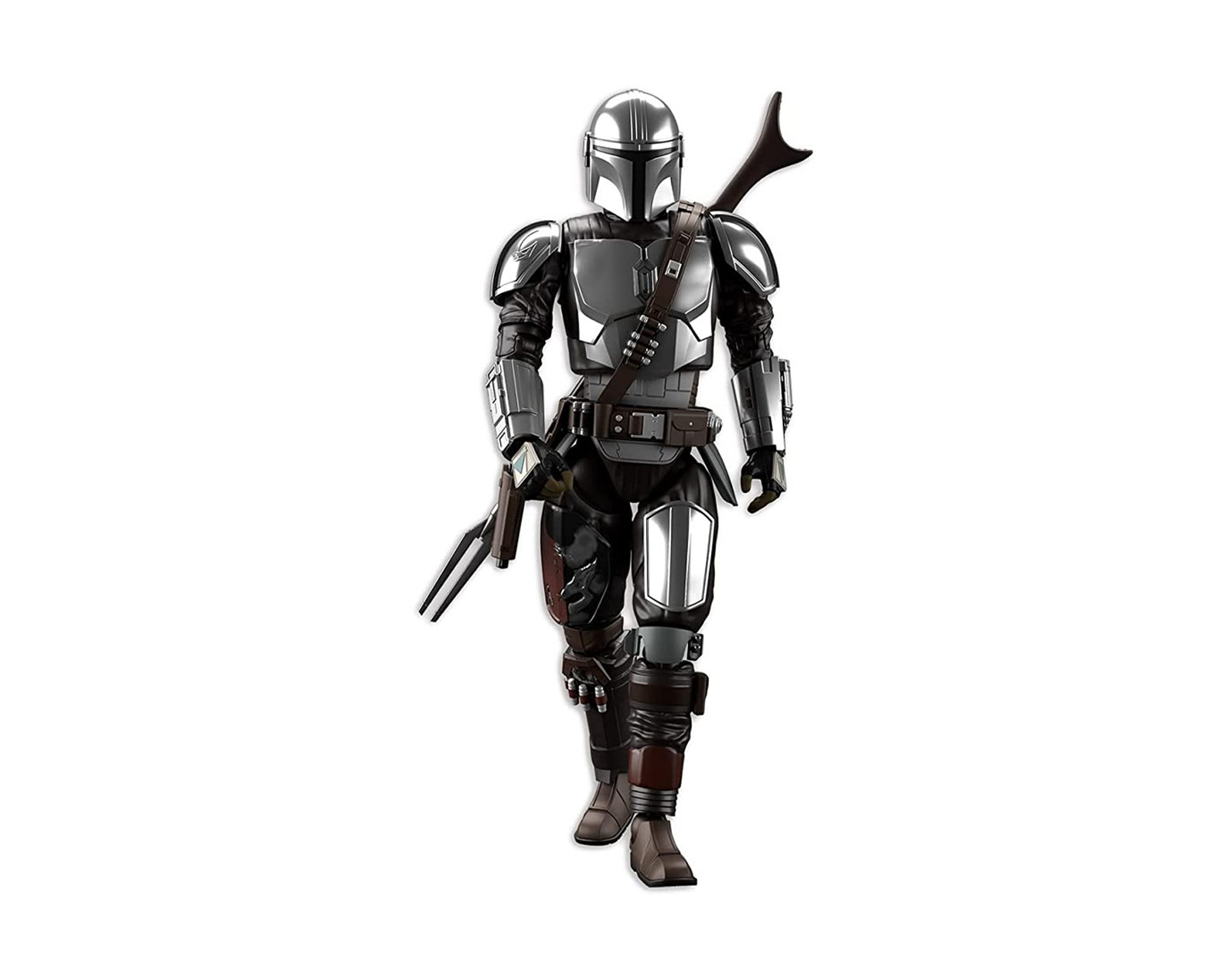 Figura The Mandalorian Bersak Armor Silver 1/2 Escala Model Kit