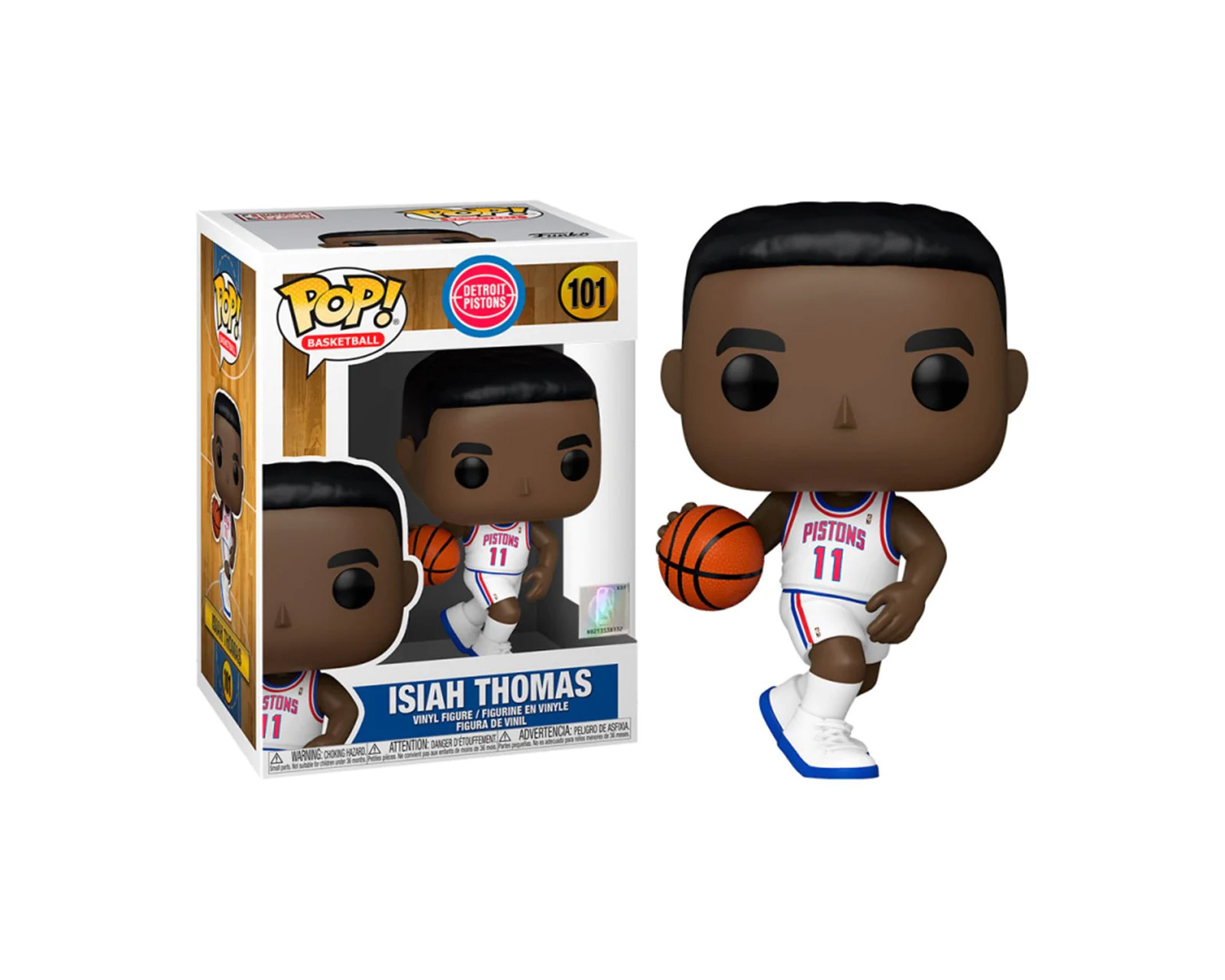 Foto 2 pulgar | Figura Funko Pop Isiah Thomas 101 Detroit Pistons Nba