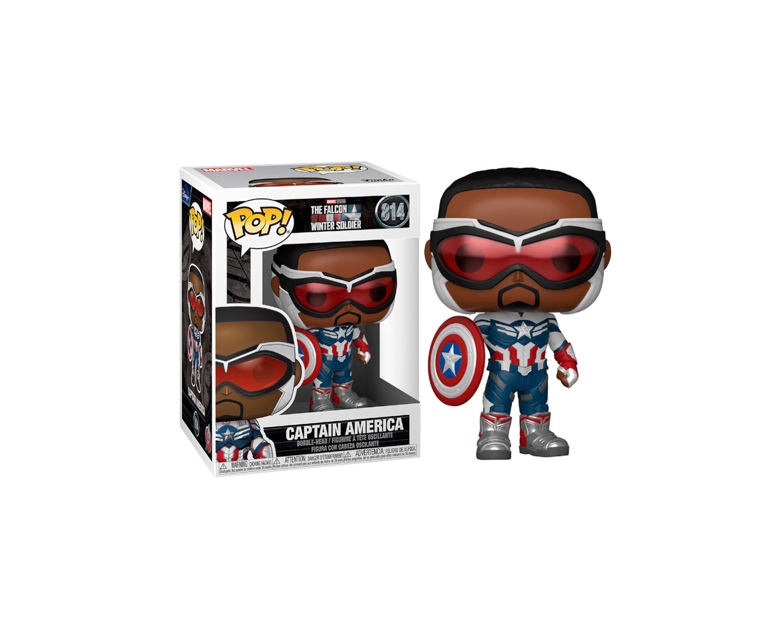 Funko Pop Captain América 814 Falcon y El Soldado del Invierno