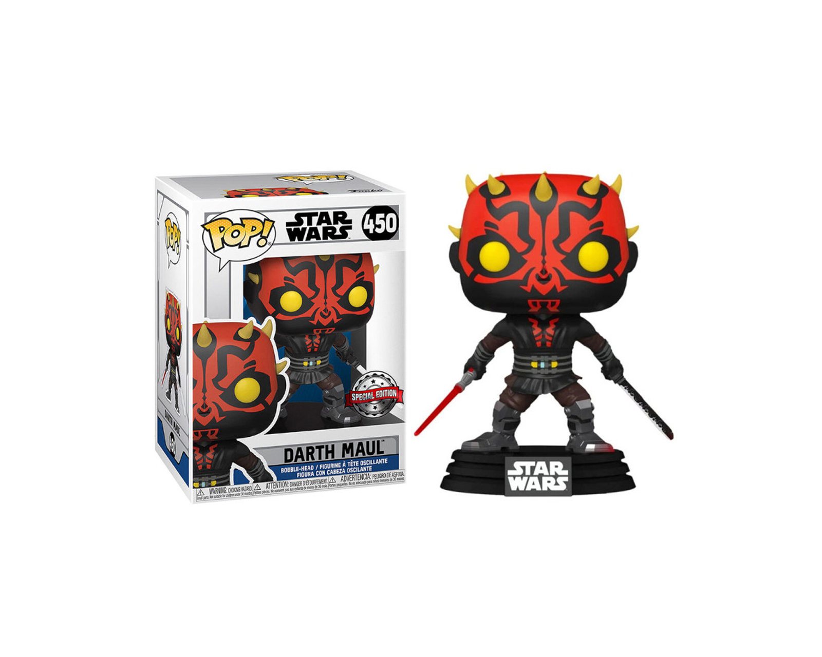 Foto 2 pulgar | Figura Funko Pop Darth Maul 450 Star Wars Edición Especial