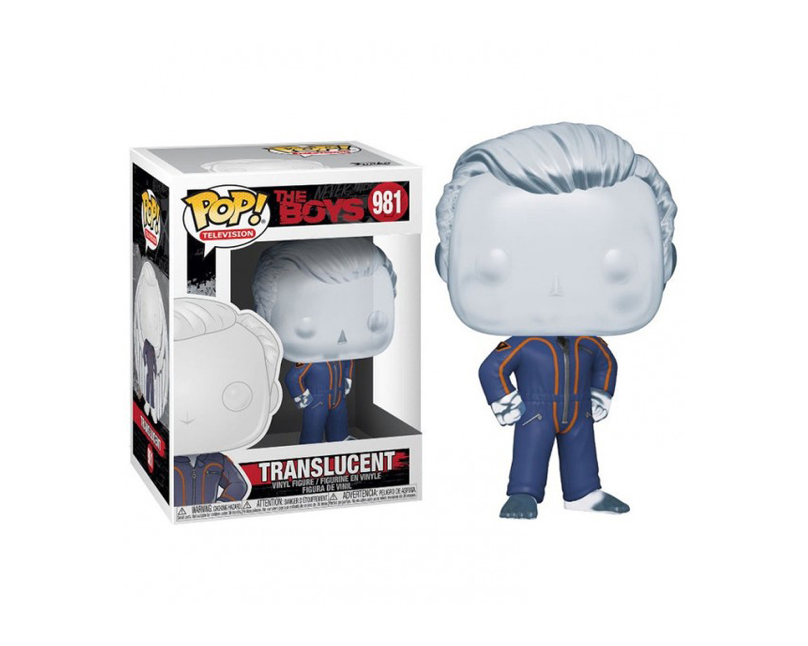 Figura de Funko Pop Translucent 981 The Boys