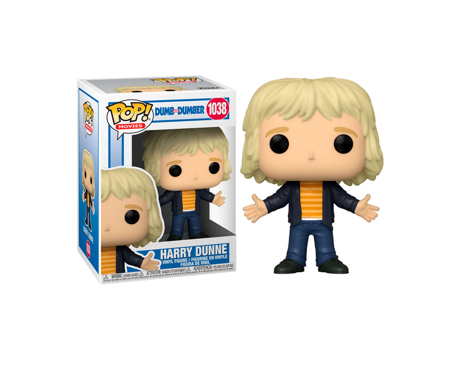 Funko Pop Figura Harry Dunne 1038 Dumb And Dumber