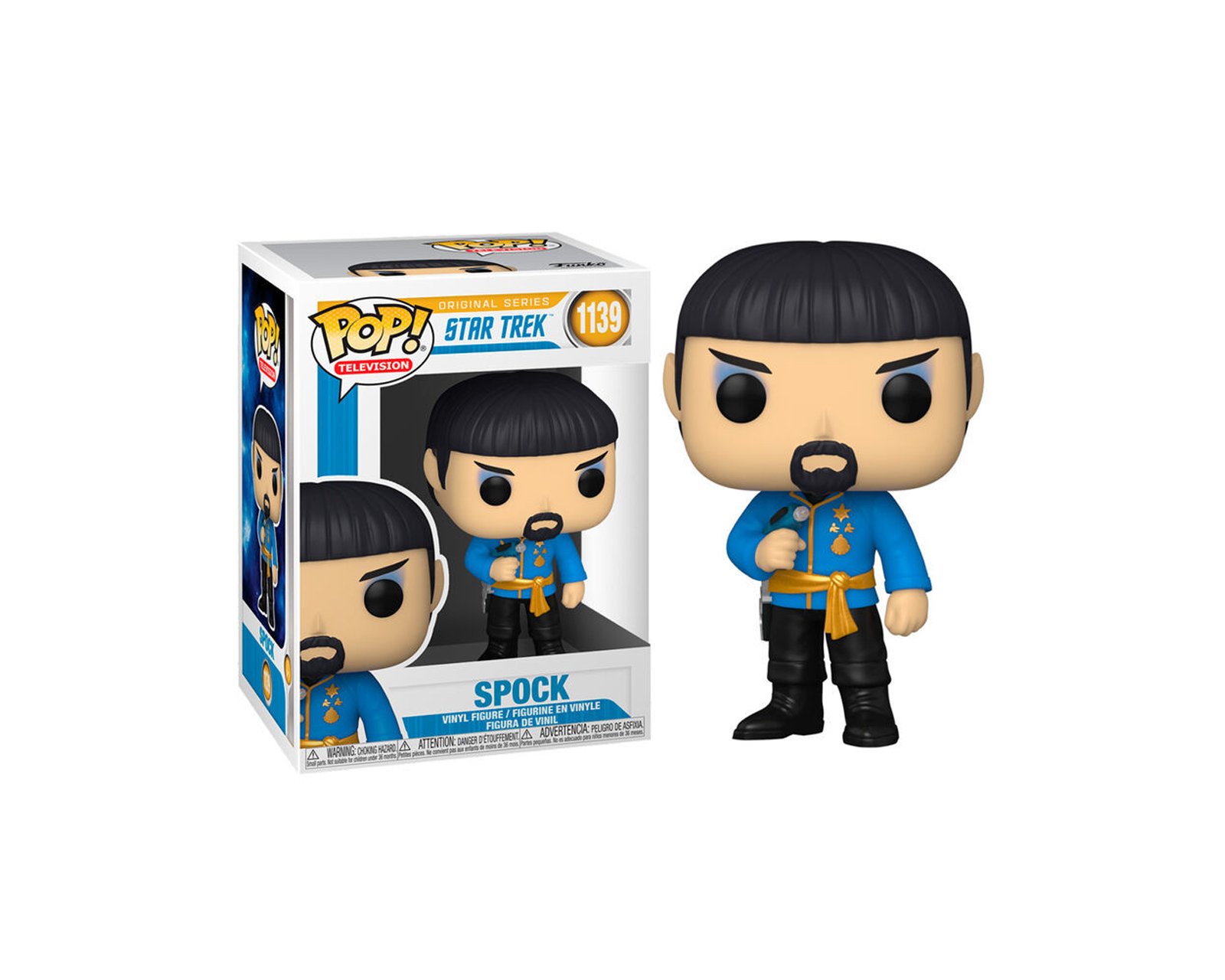 Foto 2 pulgar | Figura Funko Pop Spock 1139 Star Trek