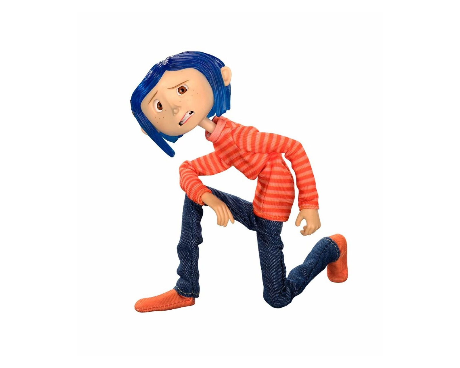 Figura Articulada Coraline Camisa de Rayas Neca