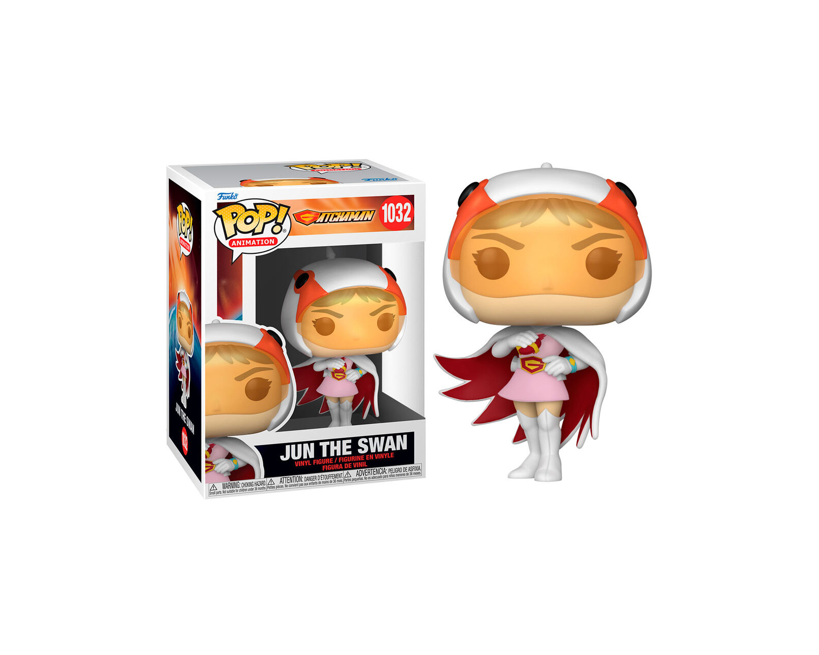 Foto 2 pulgar | Figura Funko Pop Jun The Swan 1032 Gatchaman