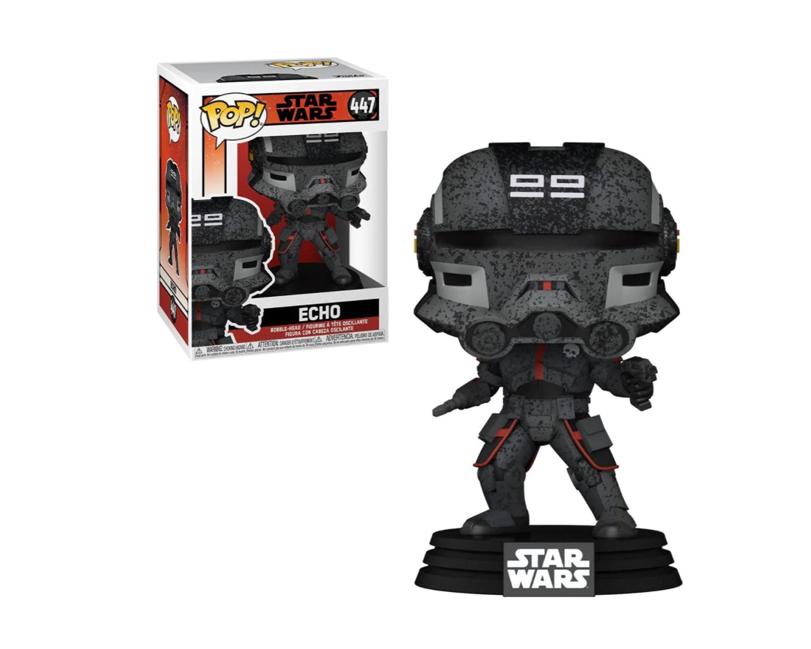 Figura Echo 447 Star Wars Funko Pop $1,604