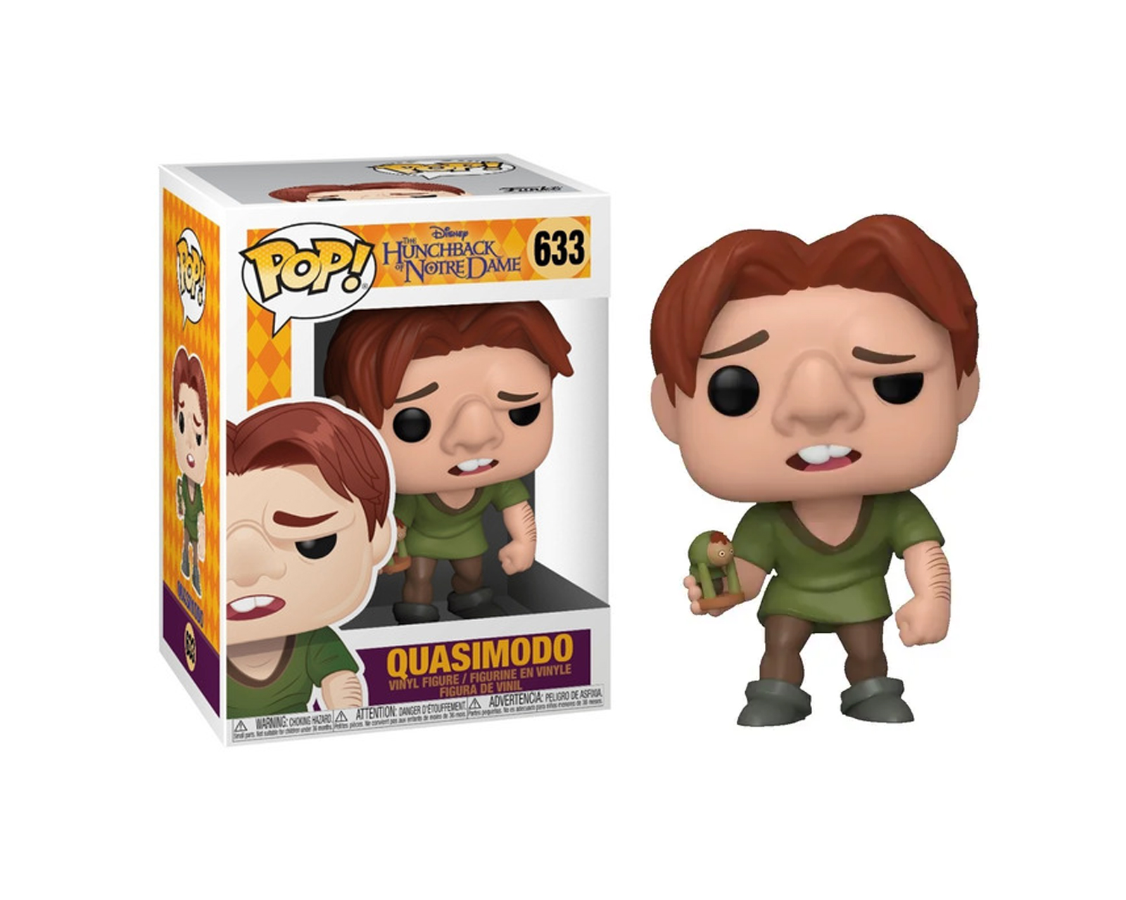 Foto 2 pulgar | Figura Funko Pop Quasimodo 633 The Hunchback Of Notre Dame