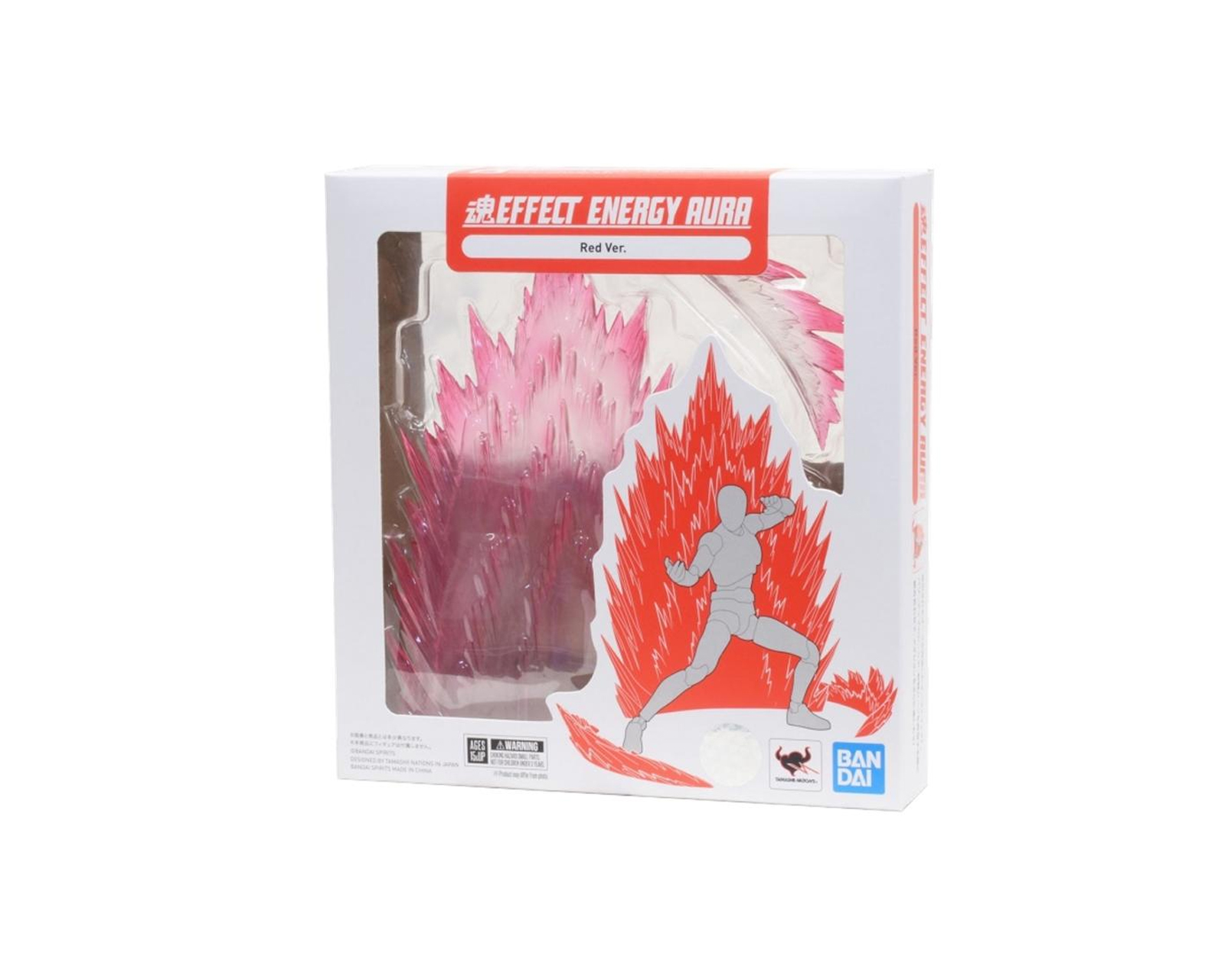 Figura Bandai Effect Energy Aura Versión rojo