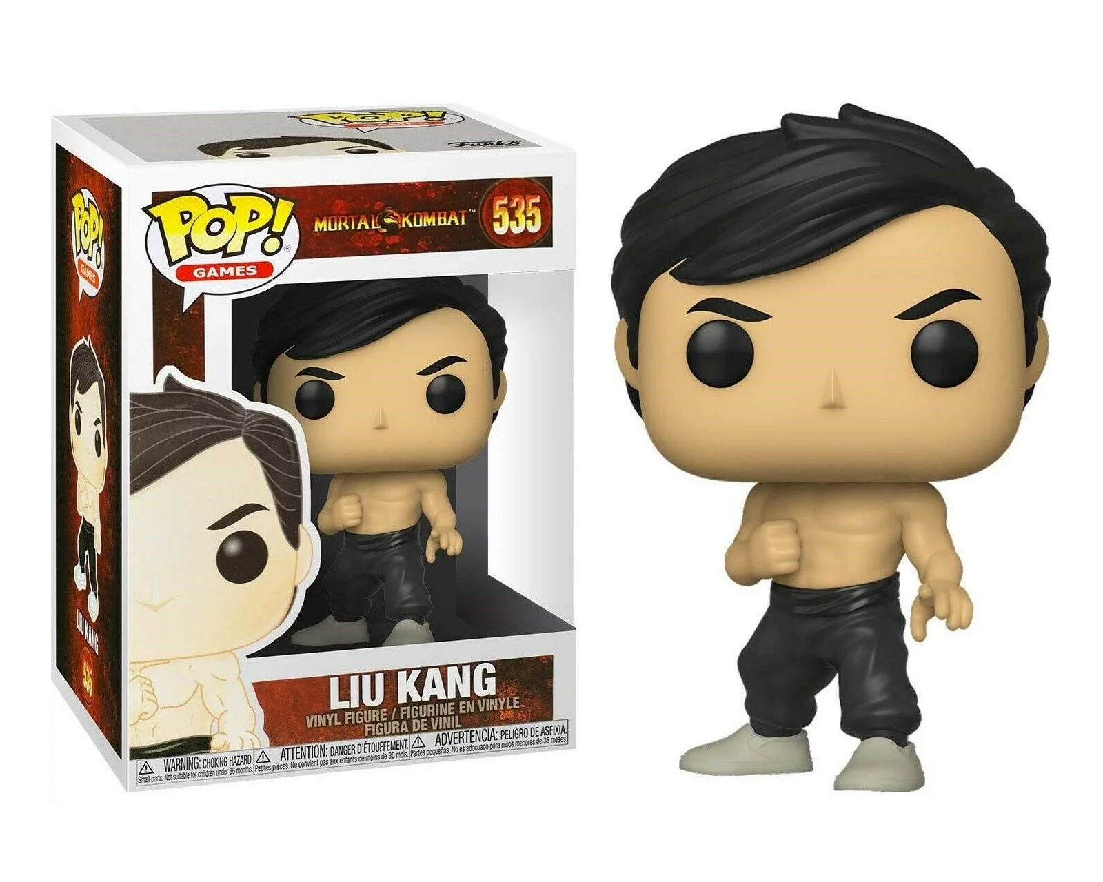 Foto 2 pulgar | Figura Funko Pop Liu Kang 535 Mortal Kombat