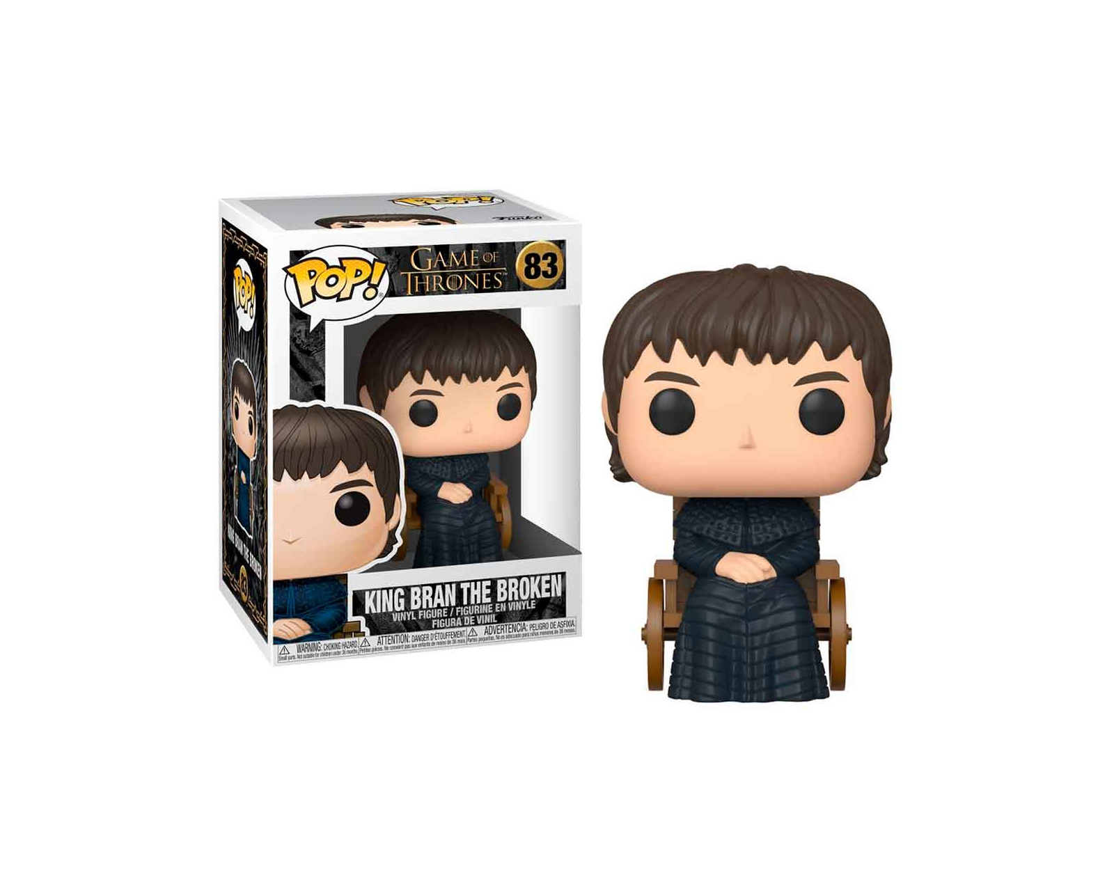 Foto 2 pulgar | Figura Funko Pop King Bran The Broken 83 Game Of Thrones