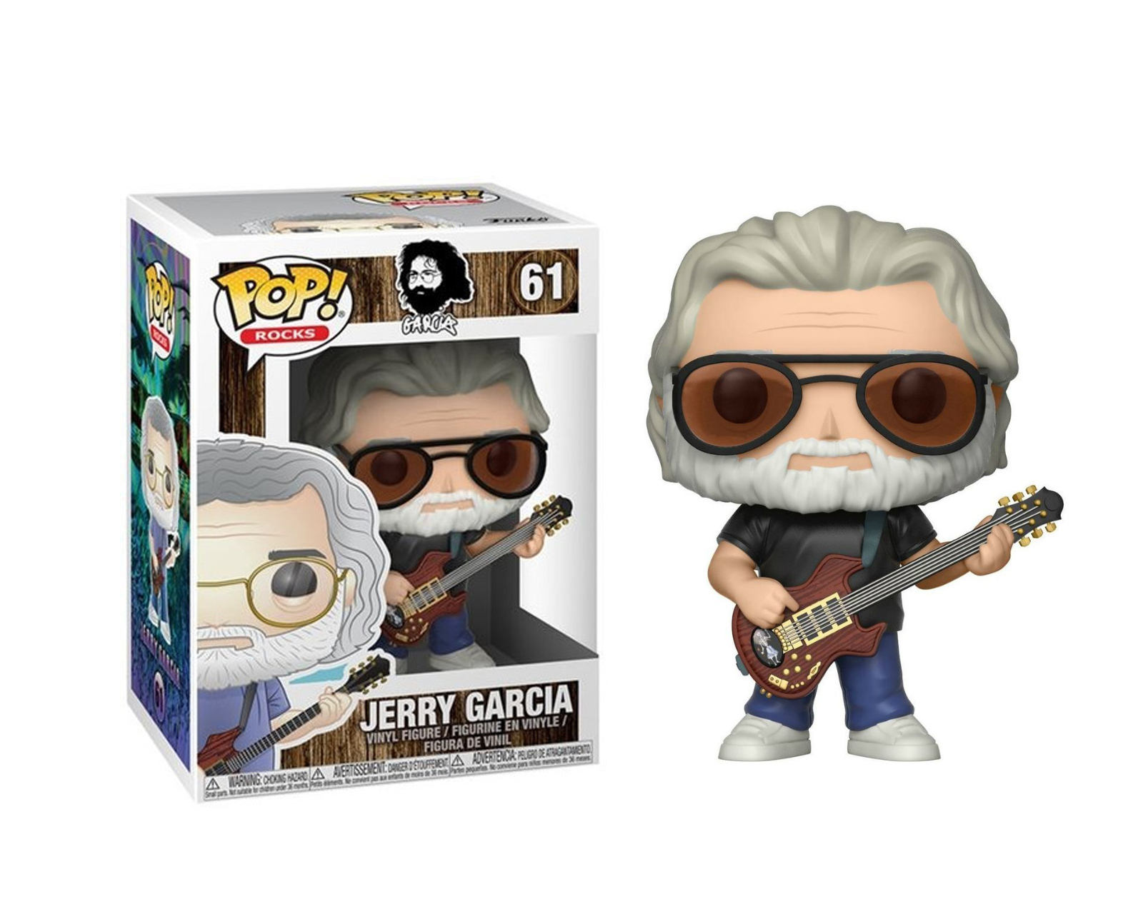 Foto 2 pulgar | Figura Funko Pop Jerry Garcia 61