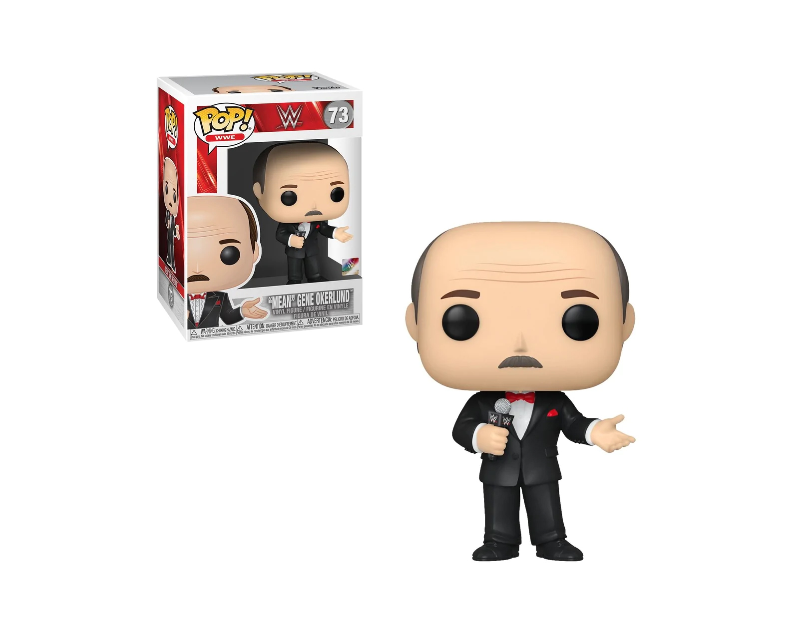 Foto 2 pulgar | Figura Funko Pop Mean Gene Okerlund 73 Wwe