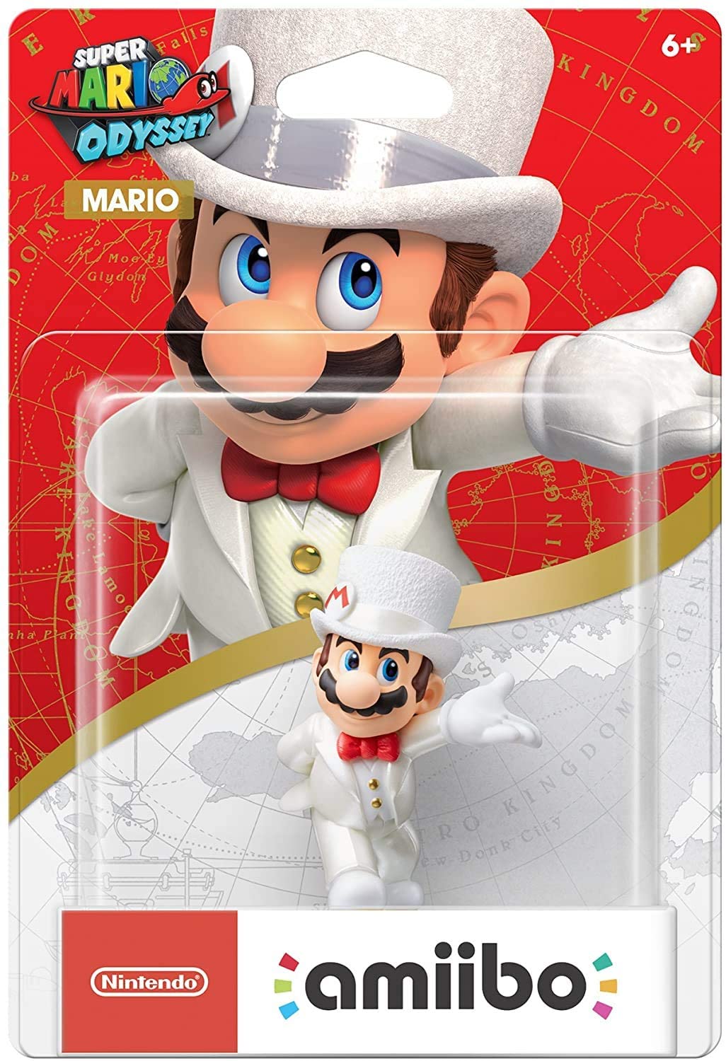 Foto 2 pulgar | Figura Mario Bros Amiibo Nintendo Super Mario Odyssey