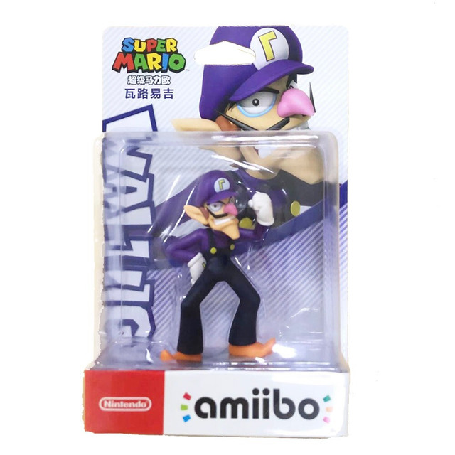 Foto 2 pulgar | Figura Waluigi Amiibo Nintendo